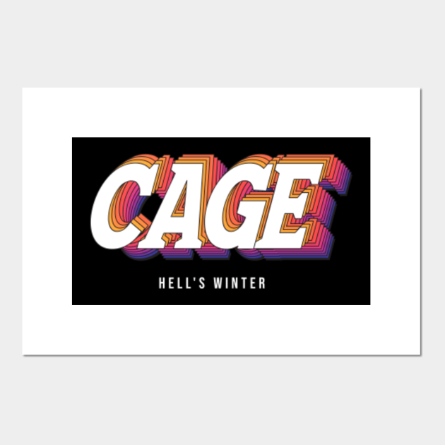 Hell's Winter Cage Hells Winter Cage Posters and Art Prints TeePublic